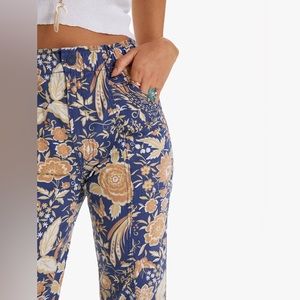 MOTHER The Accidental Florist Springy Ankle Pants